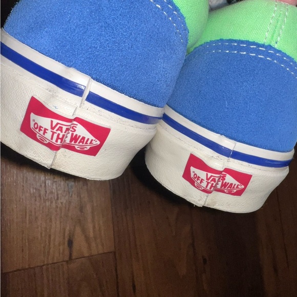 Vans Blue and Green Shoes - Picture 10 of 10